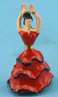Dollhouse Miniature Flamenco Dancer